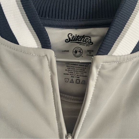 Chicago Cubs Cubbies Wrigley Field W 2016 World Series baseball zip track Jacket - Picture 4 of 11